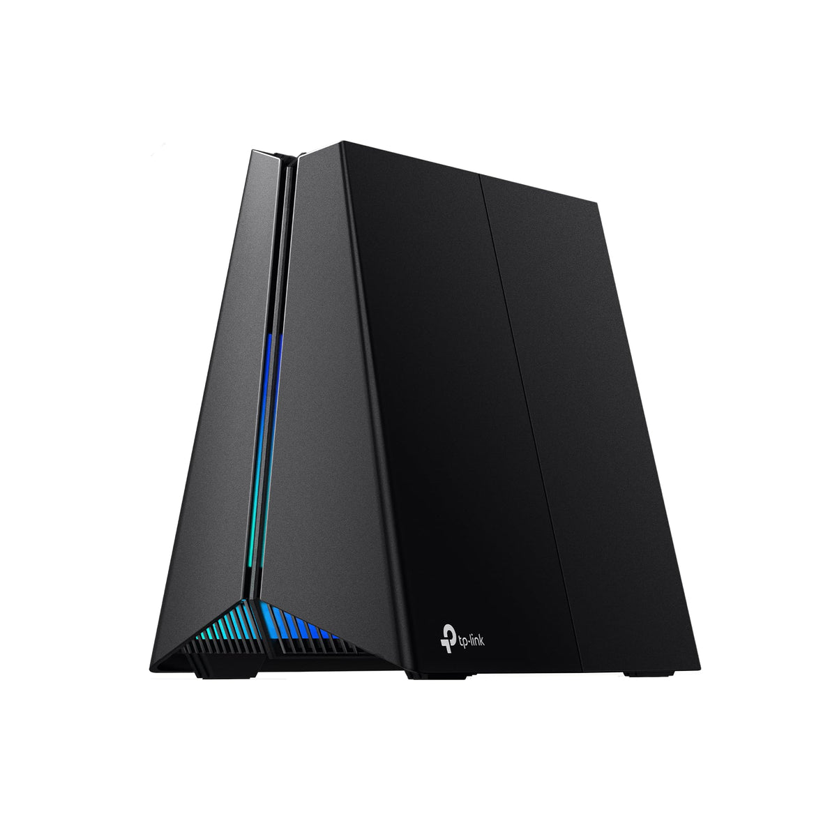 TP-Link Archer GE650: WiFi 7 gaming router, 11Gbps, multi-gig ports, RGB lighting, optimized for gaming performance.