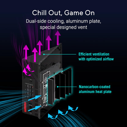 ASUS ROG Strix GS-BE12000: tri-band WiFi 7 router, 12Gbps, strong coverage, gaming acceleration, secure network.